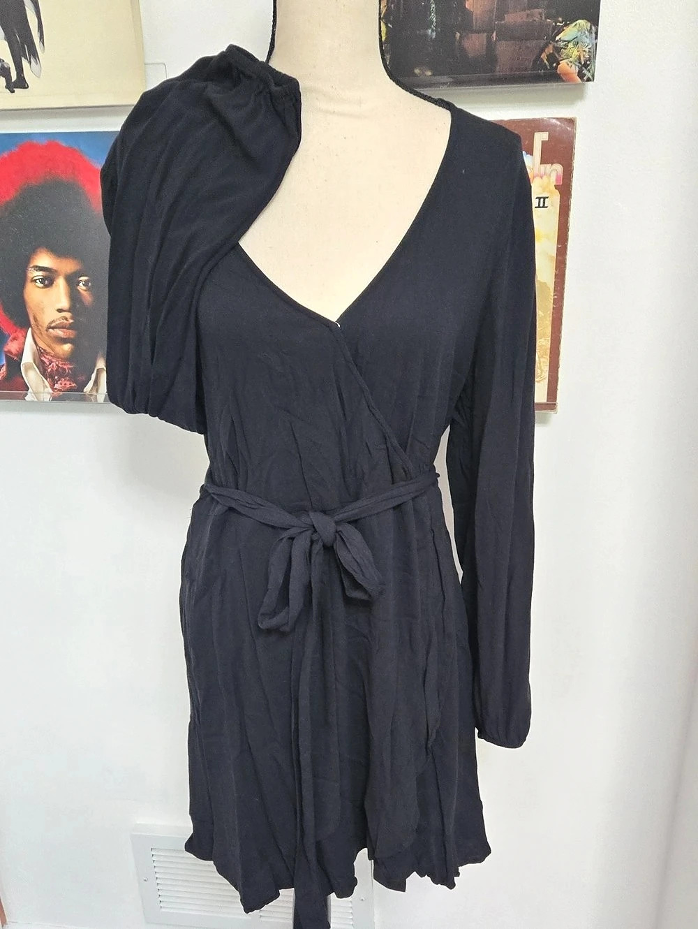 Bundle 5 Items For $25! SO Black Long Sleeve Mini Dress Large Like New